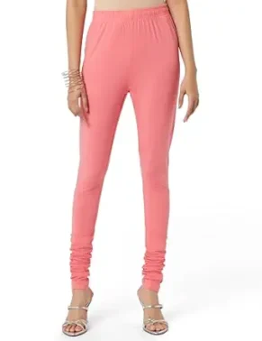 EcomX Women’s Cotton Patiala Salwar Pants – Semi Patiala, Relaxed Fit, Ethnic Casual Wear Pink