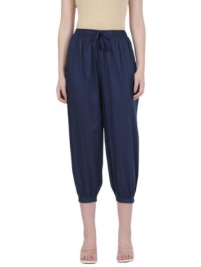 IndiBloom Women’s Cotton Cropped Salwar – Relaxed Fit, Everyday Comfort Wear