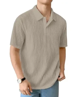 FlexWear Men’s Beige Sports Training T-Shirt – Quick Dry Gym Wear