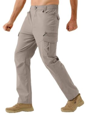 Toplot Men’s Straight Fit Functional Cargo Pants