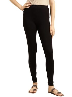 Zyra Women’s Cotton Churidar Pants – High Rise, Regular Fit, Comfortable Ethnic Wear