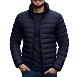 Ben Martin Men's Nylon Jacket Navy Blue