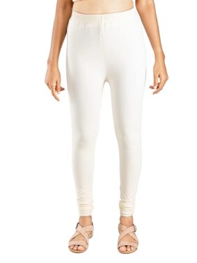 UrbanFit Women’s Mid Rise Leggings – Regular Fit, Stretchable Everyday Wear