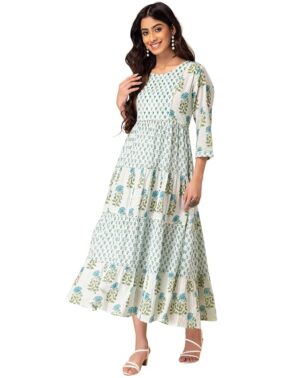 Velmora Women’s Multicolor Ikat Co-ord Set – Cotton Ethnic Wear