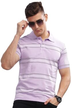 Velmora Men’s Maroon Polo T-Shirt – Regular Fit Casual Wear