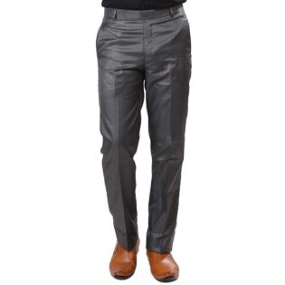 Velmora Men’s Grey Formal Trousers – Premium Office Wear