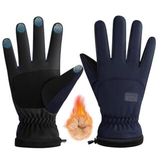 Winter Gloves for Men and Women Water Splash-Proof