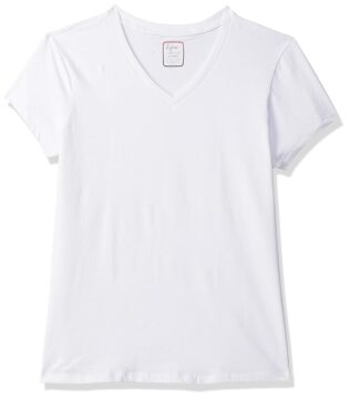 Lux Lyra Women's Solid Regular Fit T-Shirt
