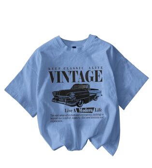 UrbanDrip Men’s Sky Blue Cotton Polo T-Shirt – Breathable Summer Wear