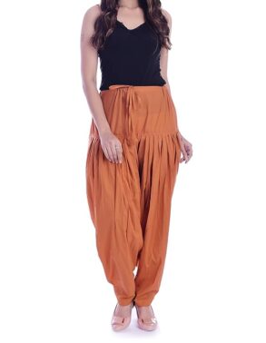 Velmora Women’s Rayon Palazzo Pants – Regular Fit, Lightweight Casual Ethnic Wear