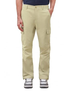 FlexWear Men’s Elastic Waist Cargo Pants – Comfort Fit