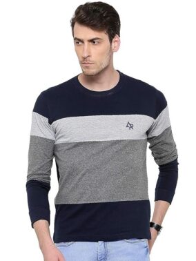 UrbanDrip Men’s Grey Cotton T-Shirt – Regular Fit Everyday Wear