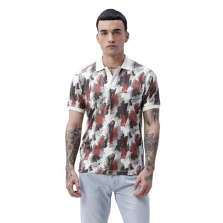 BASICS 100% Cotton Relaxed Fit Polo T-Shirt for Men | Classic Collar Short Sleeve | Casual Polo Tee